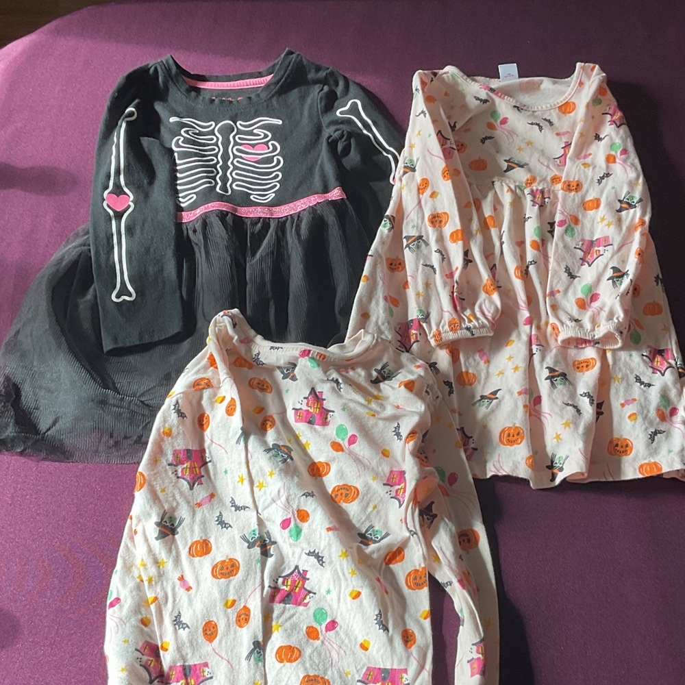 Girls 5T Halloween Clothing Lot | 3 Pieces